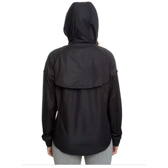 Nike 883495-010 Women's Sz L Black Windrunner Woven Windbreaker Jacket - Picture 15 of 15